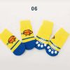Wholesale 4 Piece Knit Socks Claws Warm Non-Slip Puppy Shoes Socks