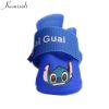 Wholesale 4pcs/set waterproof reflective non-slip pet dog shoes