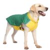 Dog reflective storm jacket Dog thick warm jacket; Big dog and small dog costumes