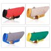 Dog reflective storm jacket Dog thick warm jacket; Big dog and small dog costumes