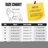 Fleece Dog Jacket for Medium Large Dogs Winter Warm Stretchy Pullover Pet Coat Adjustable Fitted High Collar Winter Pet Clothes