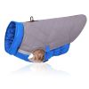 Dog reflective storm jacket Dog thick warm jacket; Big dog and small dog costumes