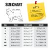 Fleece Dog Jacket for Medium Large Dogs Winter Warm Stretchy Pullover Pet Coat Adjustable Fitted High Collar Winter Pet Clothes